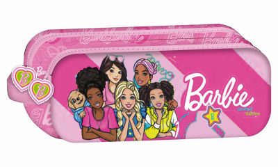 Barbie Dream Squad 2 rekeszes tolltartó 23 cm