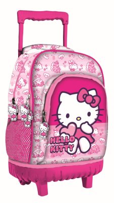 Hello Kitty Unicorn prémium gurulós iskolatáska, táska 44 cm