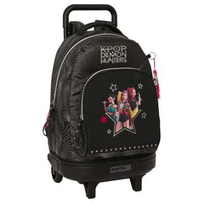 K-pop Démonvadászok Energy prémium gurulós iskolatáska, táska 45 cm