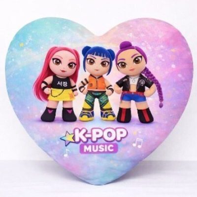 K-Pop Heart díszpárna 40 cm