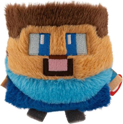 Ty Beanie Bouncers pattogó plüss figura Minecraft - STEVE