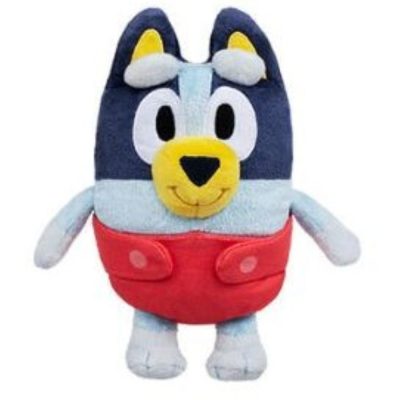 Bluey piros nadrágos plüss figura 20 cm