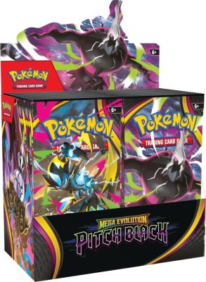 Pokémon TCG Mega Evolution Pitch Black Booster Box (36 booster), gyári fóliás