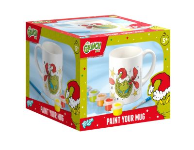 A Grincs Dr Seuss festhető porcelán bögre 235 ml Díszdobozban