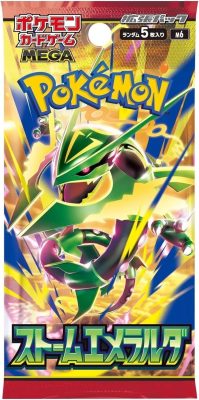 Pokémon M6 Storm Emerald Booster Pack