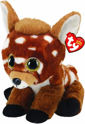 Beanie Babies plüss figura BUCKLEY 24 cm szarvas