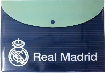 Real Madrid Blue A/4 irattartó tasak