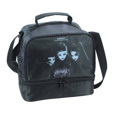 K-pop Démonvadászok Black thermo uzsonnás táska 21 cm