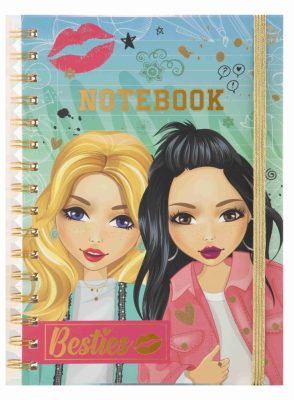 Csajos Besties Duo spirál notesz, füzet A5