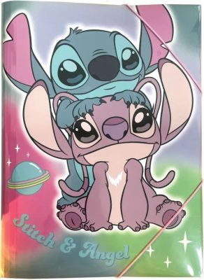 Disney Lilo és Stitch, A csillagkutya This World A/4 gumis mappa