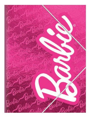 Barbie Pink A/4 gumis mappa