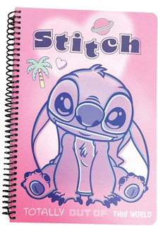 Disney Lilo és Stitch, A csillagkutya Palm B/5 vonalas spirál füzet 70 lapos