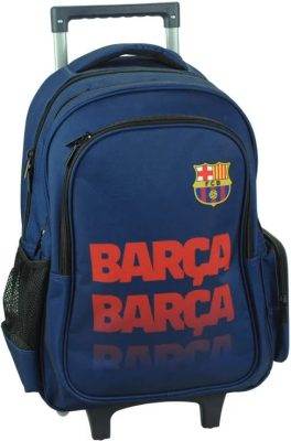 FC Barcelona Barca Blue gurulós iskolatáska, táska 46 cm
