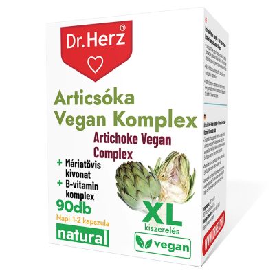 Dr. Herz "Articsóka Vegan Komplex XL" 90 db vegán kapszula