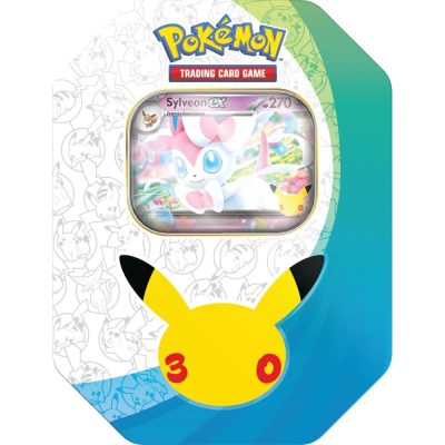 Pokémon TCG 30th Celebration ex Tin Sylveon