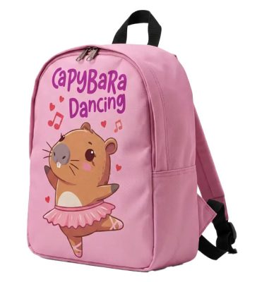 Kapibara Dancing hátizsák, táska 30 cm