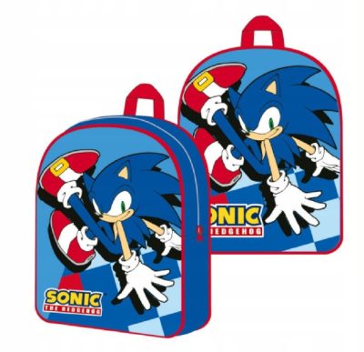 Sonic a sündisznó Speed Zone hátizsák, táska 30 cm