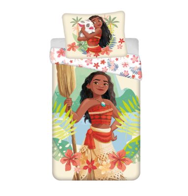 Disney Vaiana Tropicool ágyneműhuzat 140×200cm, 70×90 cm