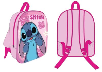 Disney Lilo és Stitch, A csillagkutya Cute 3D hátizsák, táska 30 cm