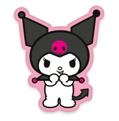 Hello Kitty Kuromi 3D formapárna, díszpárna 40 cm