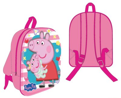 Peppa malac Evie 3D hátizsák, táska 30 cm