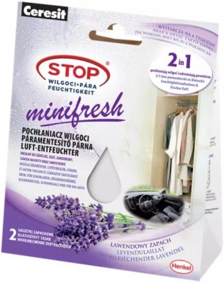 CERESIT Stop Pára 2in1 PÁRNA Levendula illattal 2x50g (12/karton)