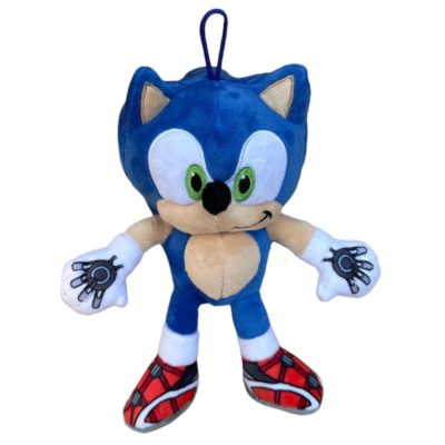 Sonic Prime Sonic plüssfigura 20 cm akasztózsinórral 
