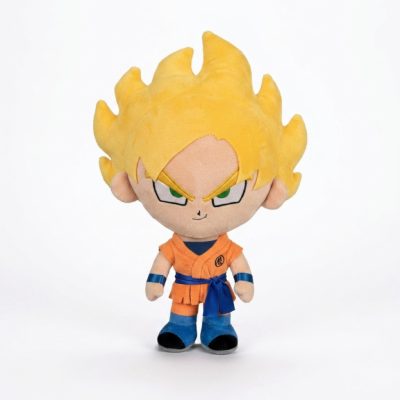 Dragon Ball Super Saiyan Goku plüssfigura 22 cm