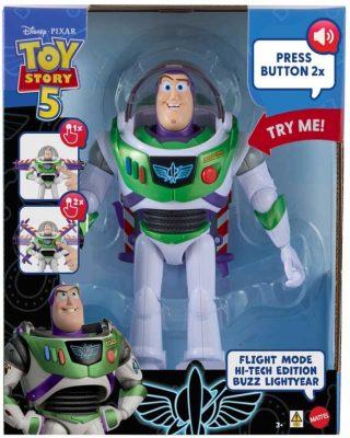 Toy Story 5 Buzz Lightyear beszélő figura 30 cm