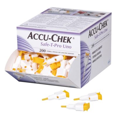 Accu-Chek Safe-T Pro Uno ujjszúró 200 db-os