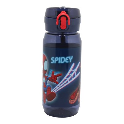 Pókember Spidey Web műanyag kulacs akasztóval 600 ml