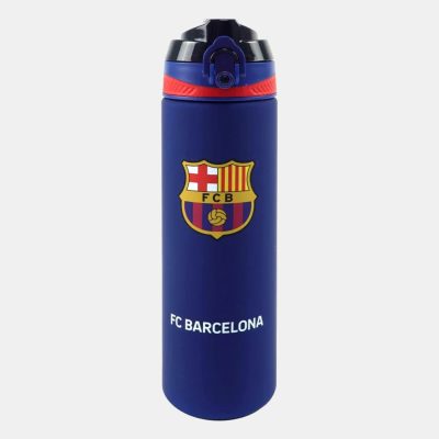 FC Barcelona Barca műanyag matt szívószálas kulacs 700 ml