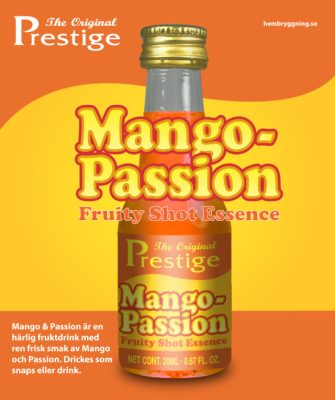Mangó & maracuja Fruity Shot Prestige esszencia