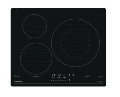 NODOR - Beépíthető indukciós főzőlap NorCoock IH-N6326 BK fekete Hob to Hood