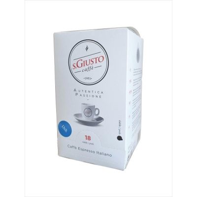 S.GIUSTO koffeinmentes kávépod ESE pod 18x7g