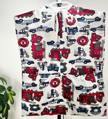 Tűzoltó Samu ovis zsák – Bátor kalandokhoz rendezett hátország! 45 x 60