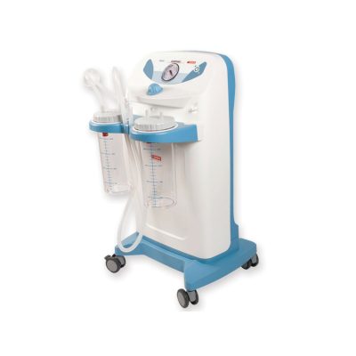 HOSPI PLUS FULL váladékszívó készülék 90 l/min, 2 × 4 literes tartállyal, lábkapcsolóval és áramlásirány-szabályozóval