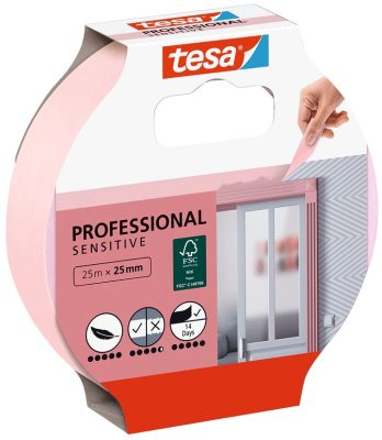 Tesa Maszkolószalag 25m*25mm Professional Sensitive (12/karton)