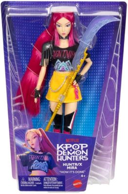 K-pop Démonvadászok Mira divatbaba 35 cm KPop Demon Hunters