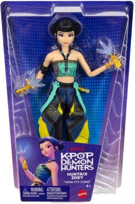 K-pop Démonvadászok Zoey divatbaba 35 cm KPop Demon Hunters