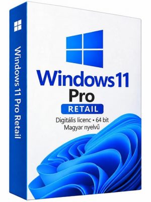 Windows 11 Pro Retail digitális licenc