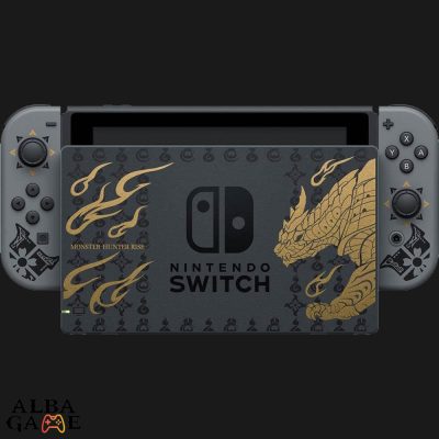 NINTENDO SWITCH V1 MONSTER HUNTER RISE EDITION ALAP GÉPCSOMAG - HASZNÁLT