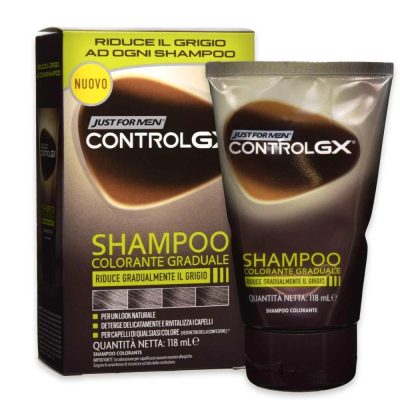 Just For Men Control GX Gradual hajszínező sampon, 118 ml