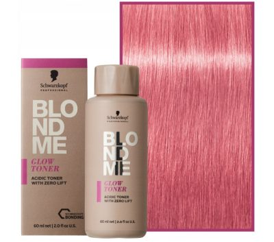 Schwarzkopf Professional Blondme Glow Toner 60 ml, Strawberry 9,5-81