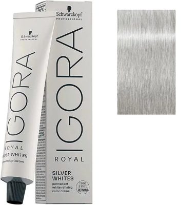 Schwarzkopf Igora Royal Silver Whites krémhajfesték 60 ml - Silver
