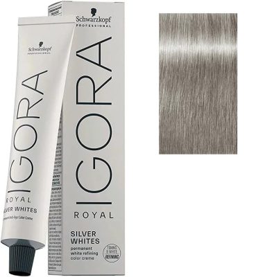 Schwarzkopf Igora Royal Silver Whites krémhajfesték 60 ml - Dove Grey