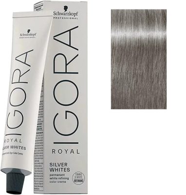 Schwarzkopf Igora Royal Silver Whites krémhajfesték 60 ml - Slate Grey