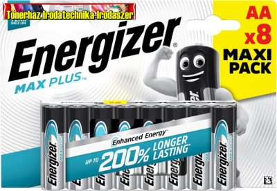 ENERGIZER Max Plus ceruza Elem alkáli , AA , 8 db,/cs DB-ÁR