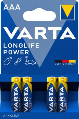 Varta Longlife Power AAA B4 mikro elem 4 db (10/karton)