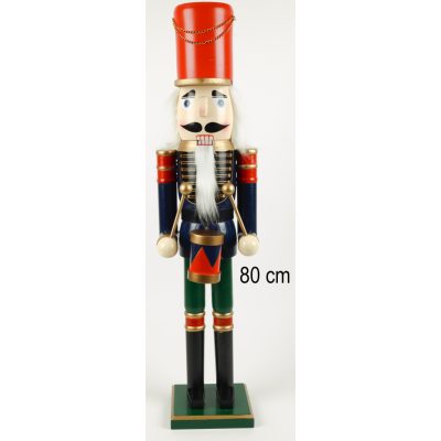 Diótörő huszár fa 80cm